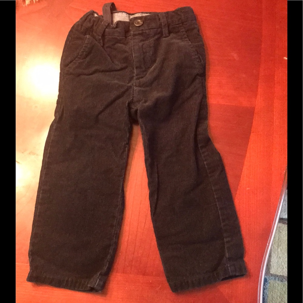 Corduroy pants with adjustable waist size 2 years
